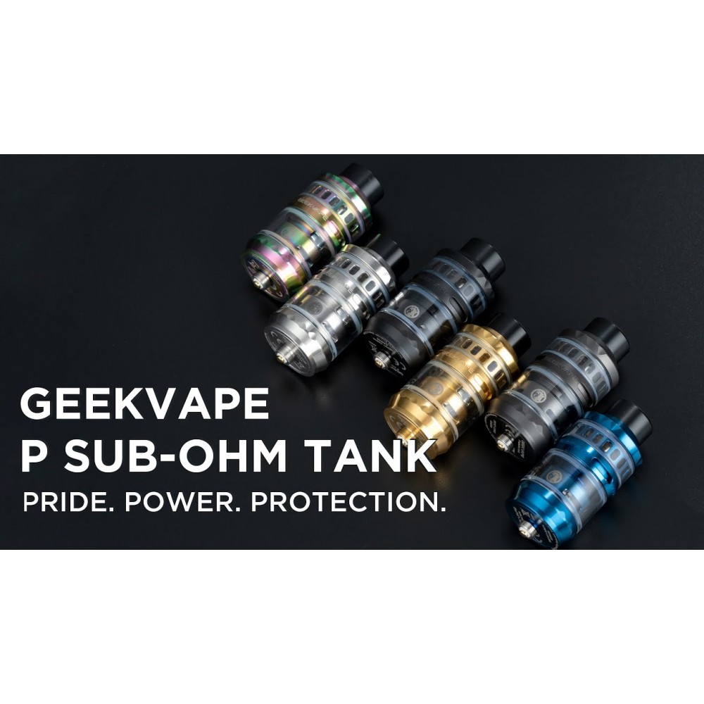 Geekvape P Sub Ohm 5ml Tank Rainbow Ατμοποιητές