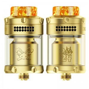 Hellvape Dead Rabbit 3 Rta 25mm 3.5/5.5ml 2024 Edition Gold Ατμοποιητές