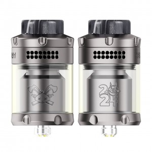 Hellvape Dead Rabbit 3 Rta 25mm 3.5/5.5ml 2024 Edition Gunmetal Ατμοποιητές