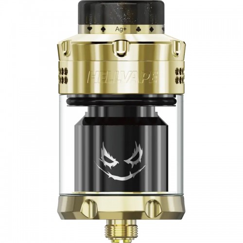 Hellvape Dead Rabbit 3 Rta 25mm J Edition 5.5ml Shiny Gold Black