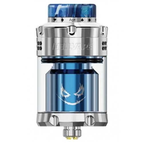 Hellvape Dead Rabbit 3 Rta 25mm J Edition 5.5ml Shiny Steel Blue