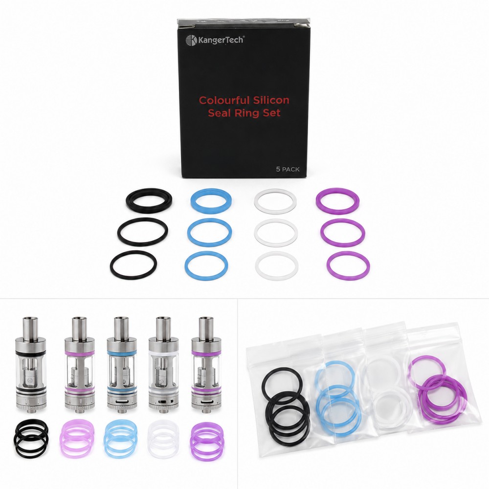 KangerTech SubTank Mini O-Rings 4 χρώματα 4Σετ.