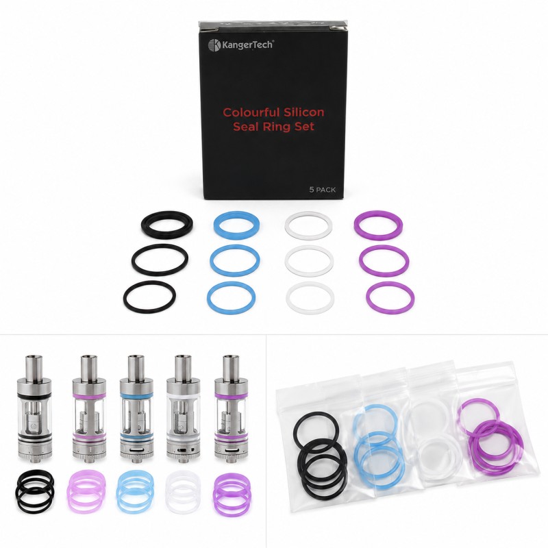 KangerTech SubTank Mini O-Rings 4 χρώματα 4Σετ.