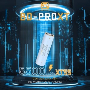 Μπαταρία BD Vape High-End BD-PRO XT55 21700 20.4Wh CDR30A MAX45A 5500mAh Αξεσουάρ