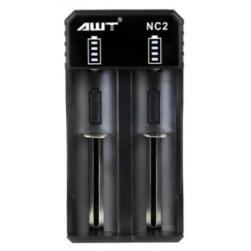 AWT NC2 Type-C 2A Φορτιστής 2 Μπαταριών 