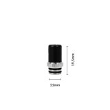 Fumytech Drip Tip 510 Model Y2 Black 2