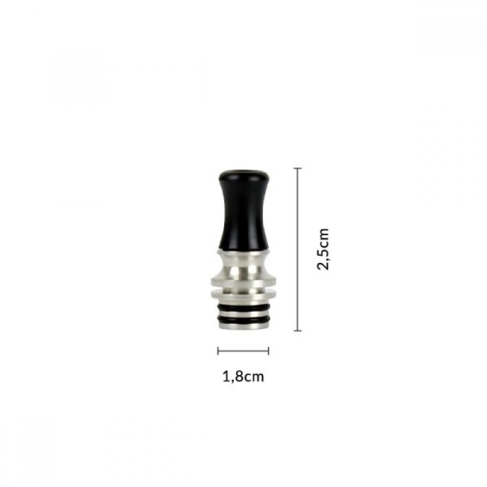 Reewape Drip tip 510 Concave RS337 Black Αξεσουάρ