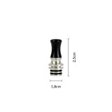 Reewape Drip tip 510 Concave RS337 Black 2