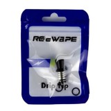 Reewape Drip tip 510 Straight Concave RS338 Black 2