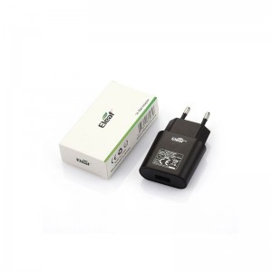 Eleaf Wall Adapter Usb 1A Αντάπτορας πρίζας τοίχου BEK QC 001Black Φορτιστές-USB Καλώδια