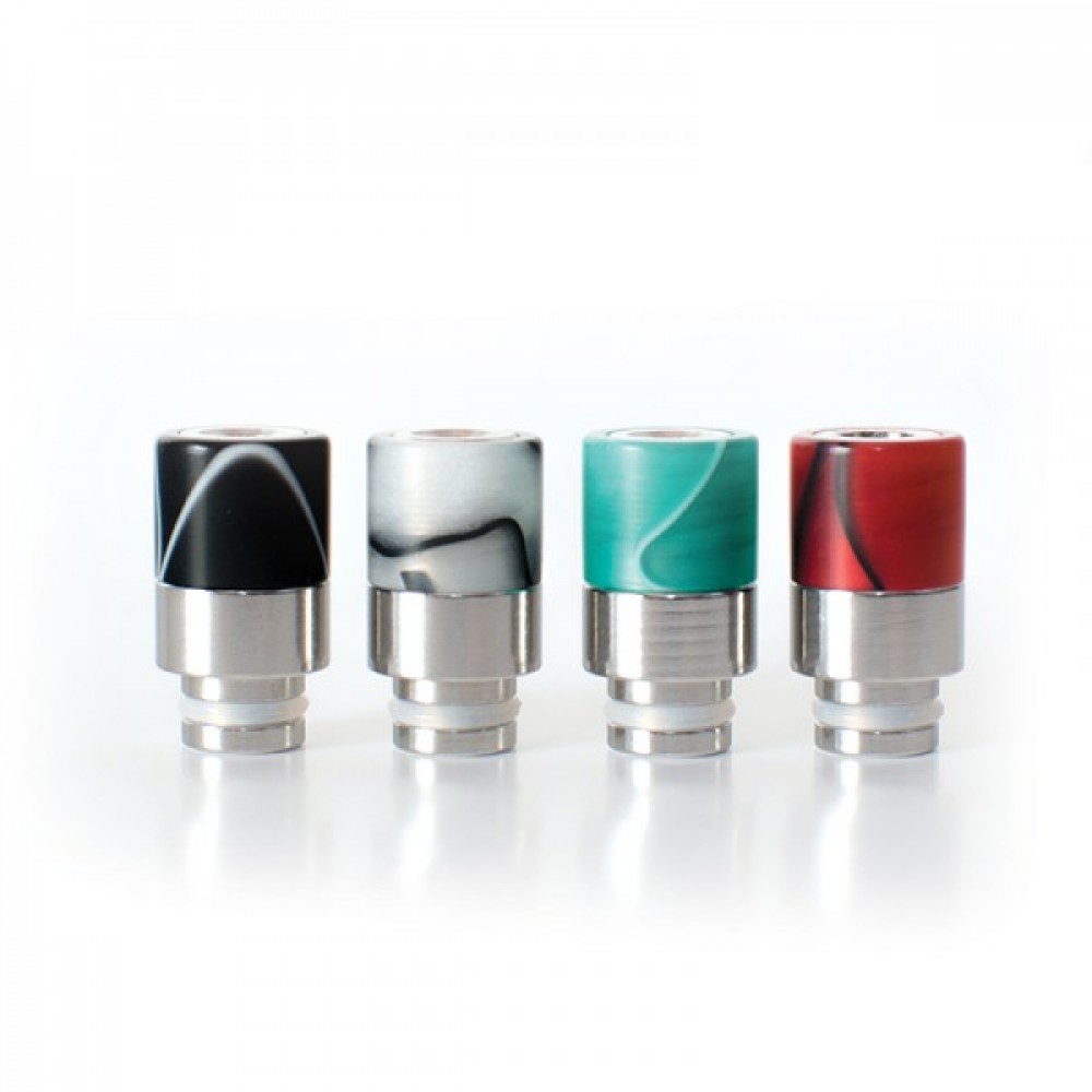 Drip Tip 510 Glass+Ss Waves Αξεσουάρ