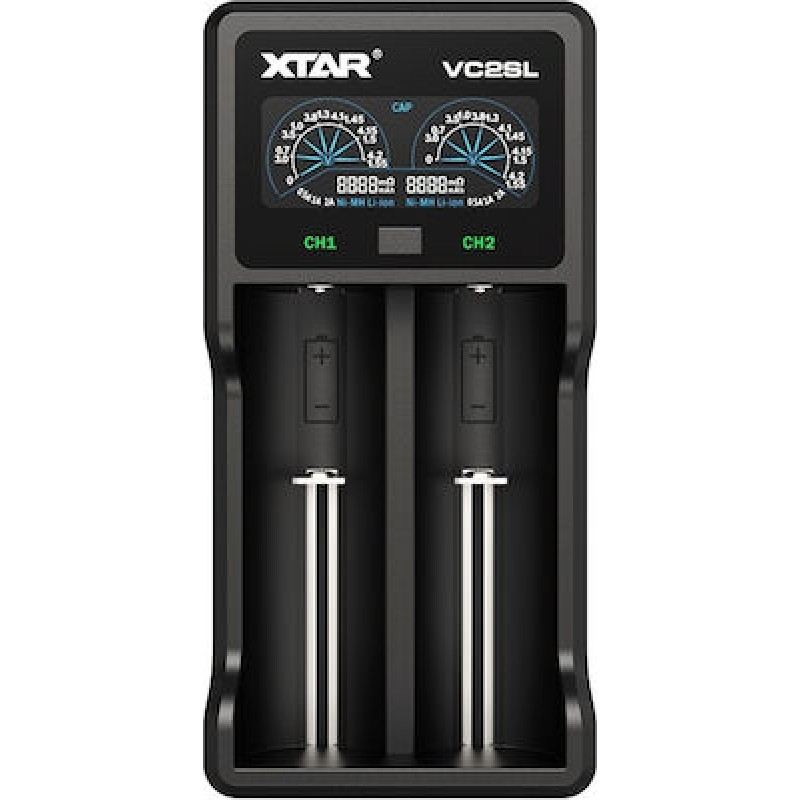 XTAR VC2SL USB Φορτιστής 2 Μπαταριών