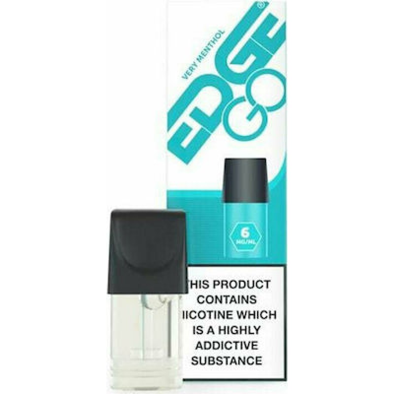 Edge Go Vaping Very Menthol 12mg 1.5ml 2 τμχ