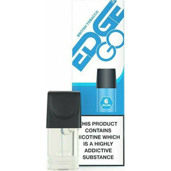 Edge Go Vaping British Tobacco 12mg 1.5ml 2 τμχ