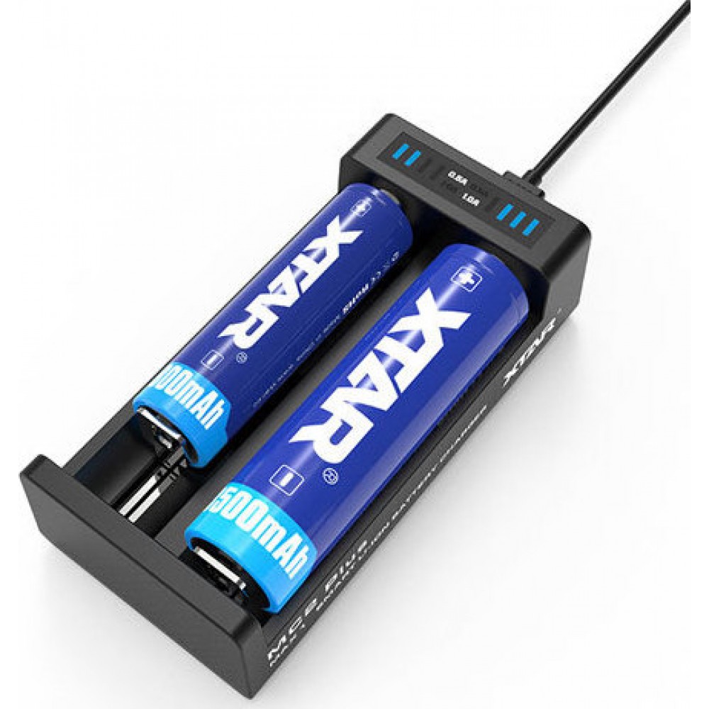 XTAR MC2 PLUS Φορτιστής μπαταριών Φορτιστές-USB Καλώδια