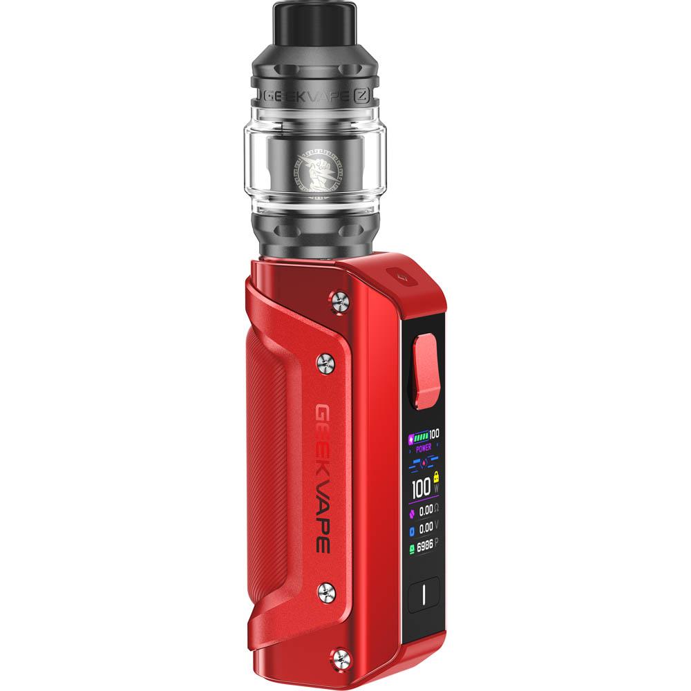 Geekvape Aegis Solo 3 100W Kit 5.5ml Red Ηλεκτρονικό Τσιγάρο