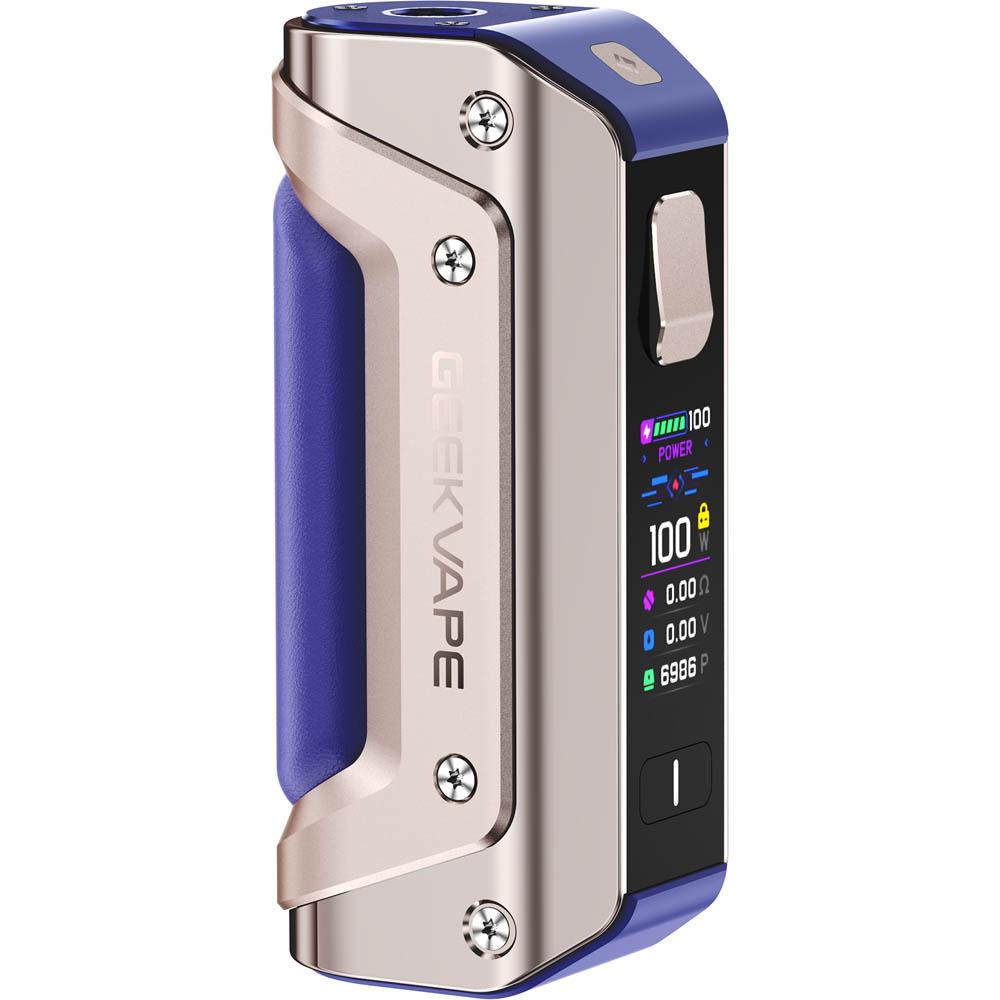 GeekVape Aegis Solo 3 Mod 100W Golden Blue Ηλεκτρονικό Τσιγάρο