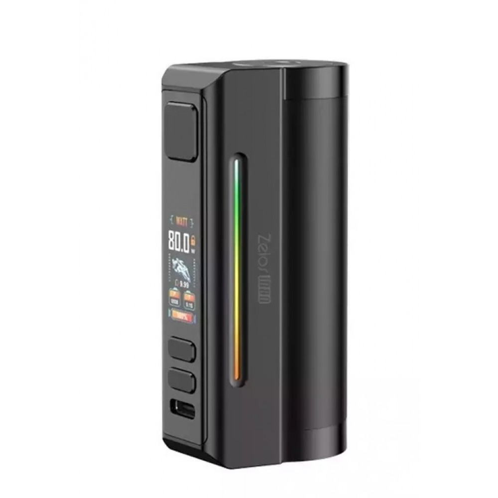 Aspire Zelos M80 Box Mod 2600mAh 80W Full Black Ηλεκτρονικό Τσιγάρο