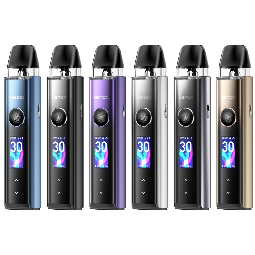 GeekVape Wenax Q Pro 1200mAh 3ml Pod Kit Moonlit SilverΗλεκτρονικό Τσιγάρο