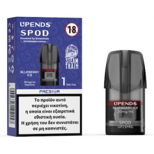 Steam Train Blueberry Ice Προγεμισμένο Pod 2ml 1τμχ Ατμοποιητές