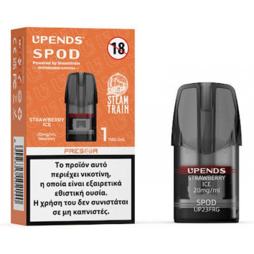 Steam Train Strawberry Ice Προγεμισμένο Pod 2ml 1τμχ