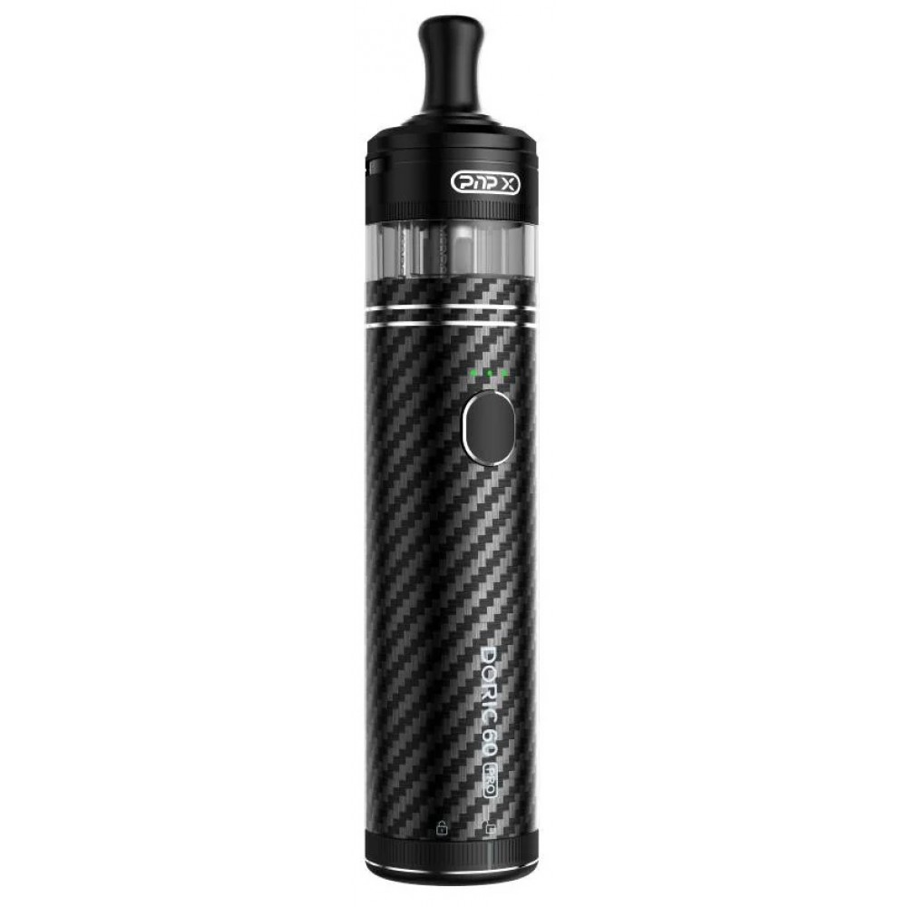 Voopoo Doric 60 Pro 5ml 2500mAh Kit Carbon Fiber Black Ηλεκτρονικό Τσιγάρο