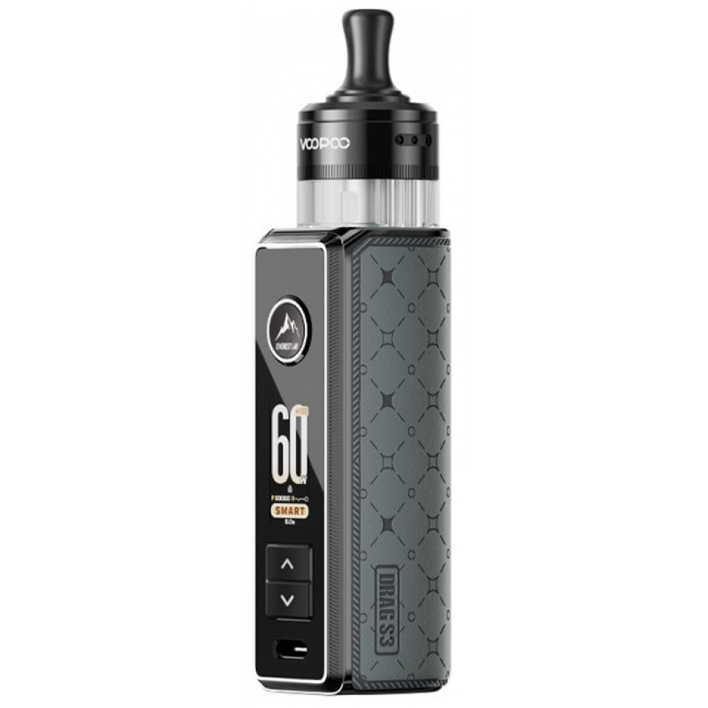 Voopoo Drag S3 5ml 60w 3000mAh Pod Kit Metal Gray