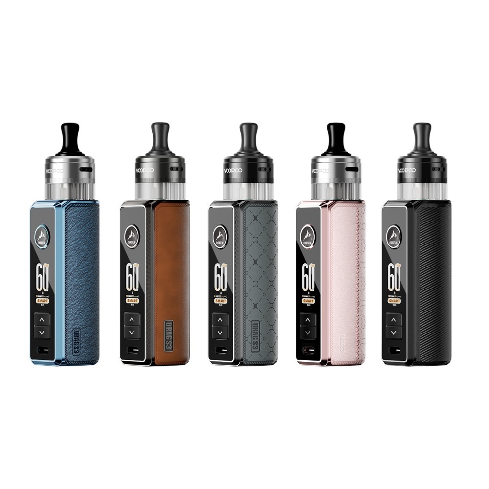 Voopoo Drag S3 5ml 60w 3000mAh Pod Kit Brown