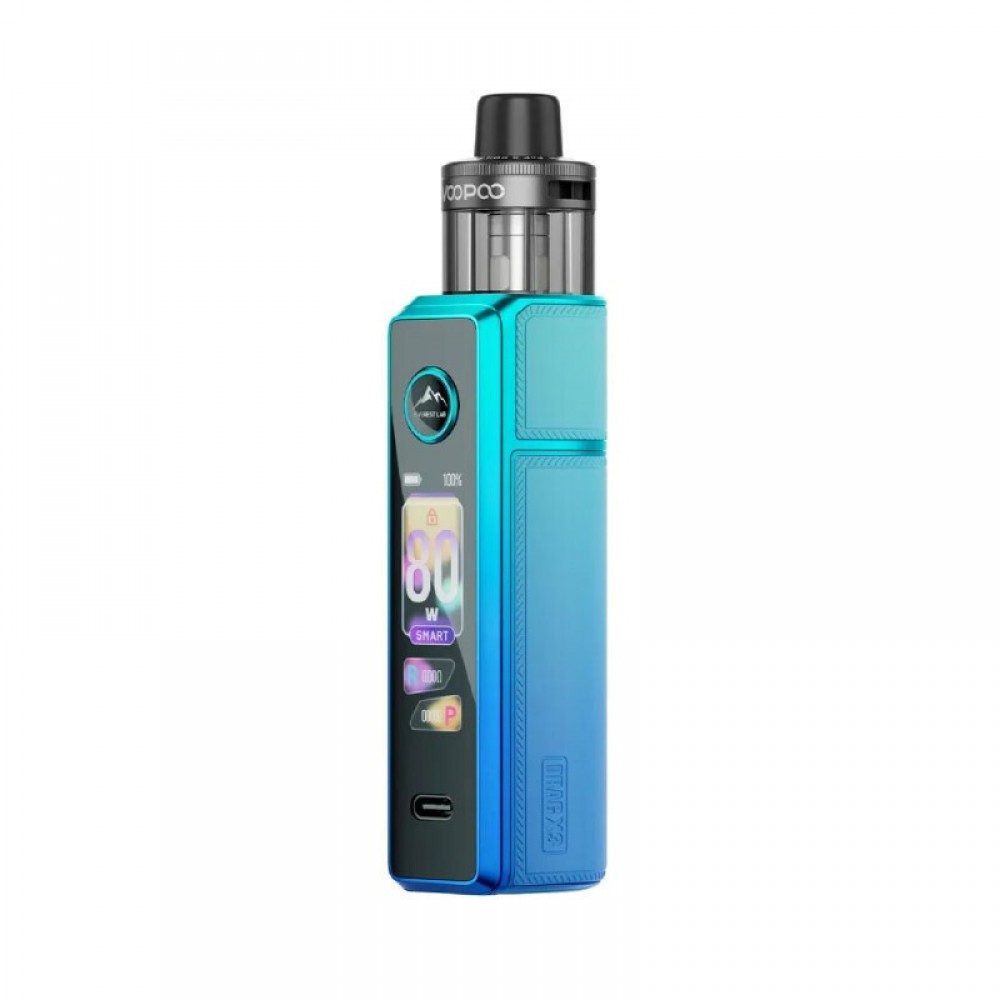 Voopoo Drag X3 5ml 80w Pod Kit Sky Blue