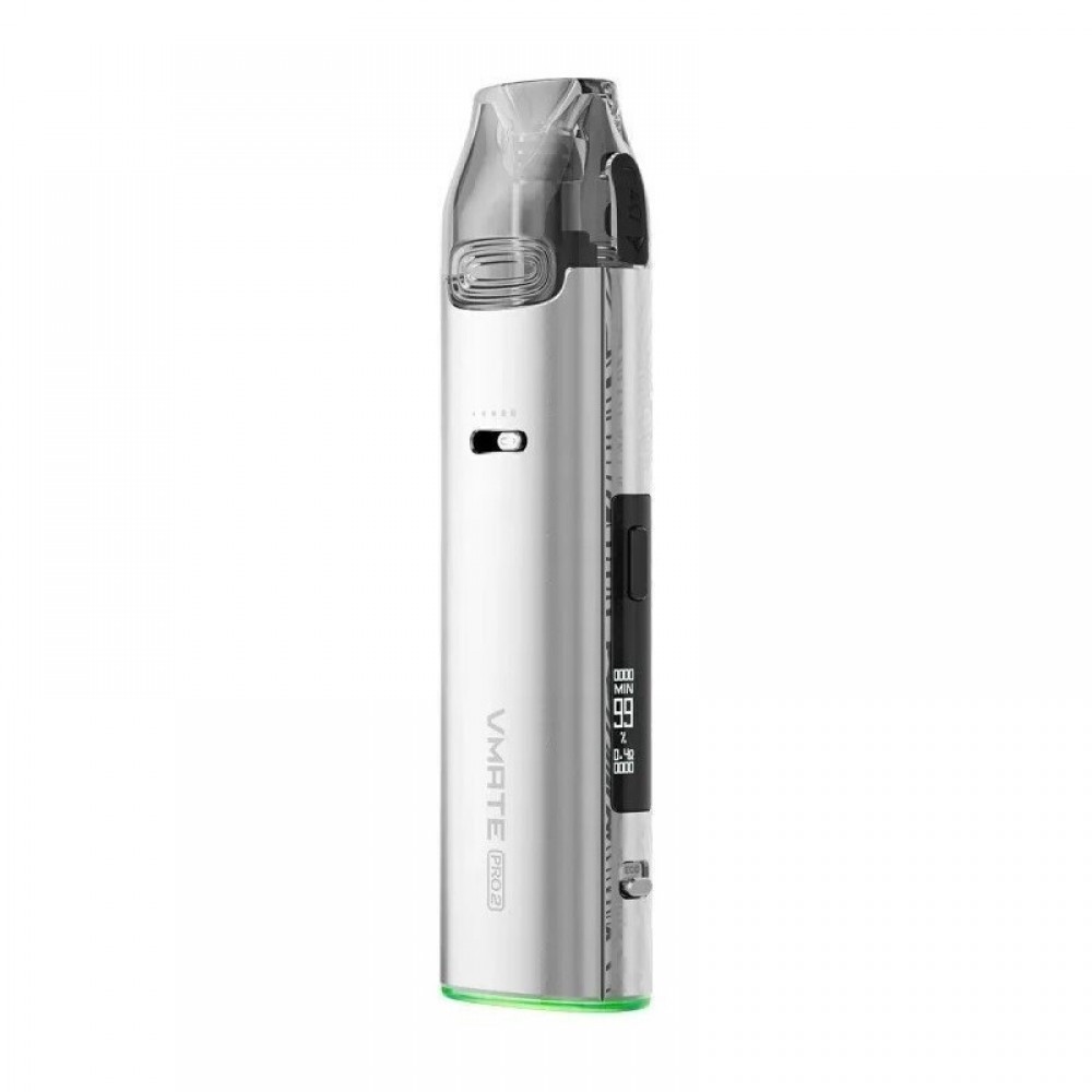 Voopoo VMate Pro 2 1500mAh 3ml Pod Kit Clecier Silver Ηλεκτρονικό Τσιγάρο