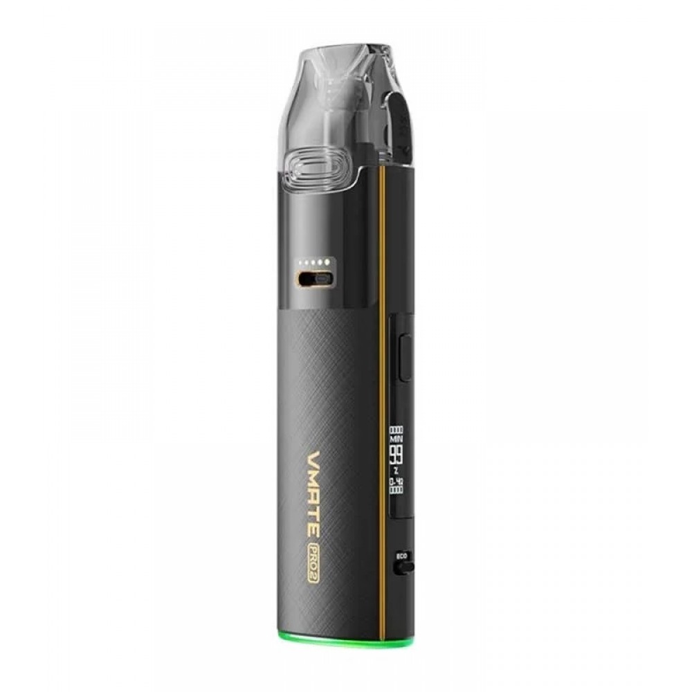 Voopoo VMate Pro 2 1500mAh 3ml Pod Kit Gilt Black Ηλεκτρονικό Τσιγάρο