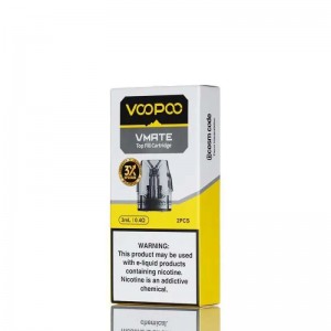 Voopoo Pod tank VMate V3 3ml 0.4ohm Top Fill 1τμχ Ατμοποιητές