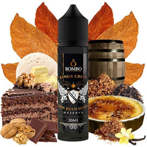 Don Juan Supra Reserve Kings Crest Bombo Flavor Shot 20/60ml