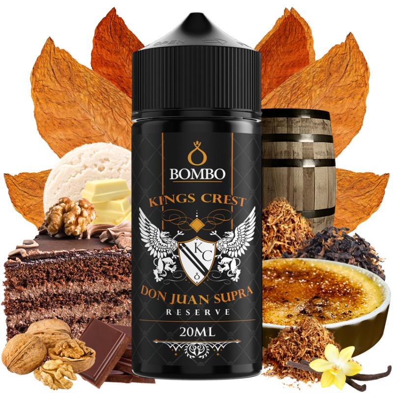 Don Juan Supra Reserve Kings Crest Bombo Flavor Shot 20/120ml
