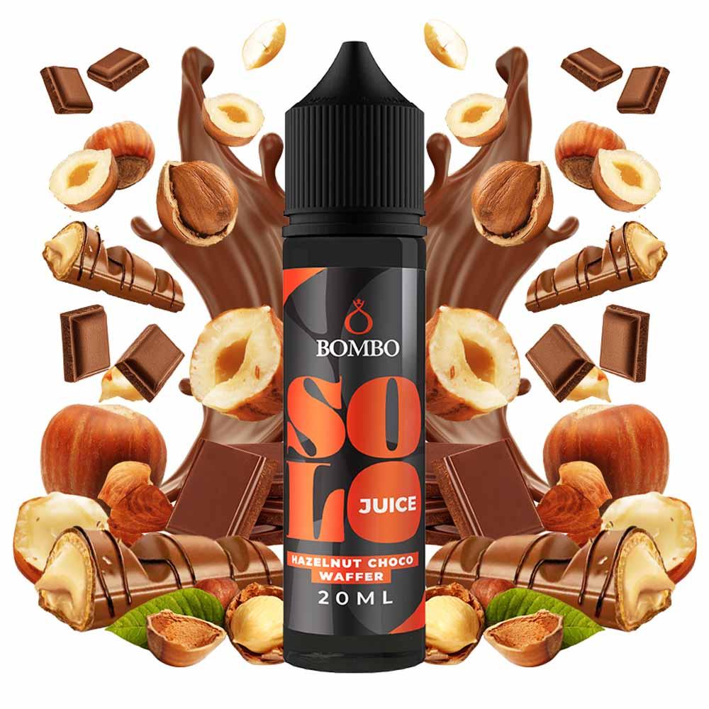 Hazelnut Choco Waffer Solo Juice Bombo Flavorshot 20ml/60ml Flavorshots