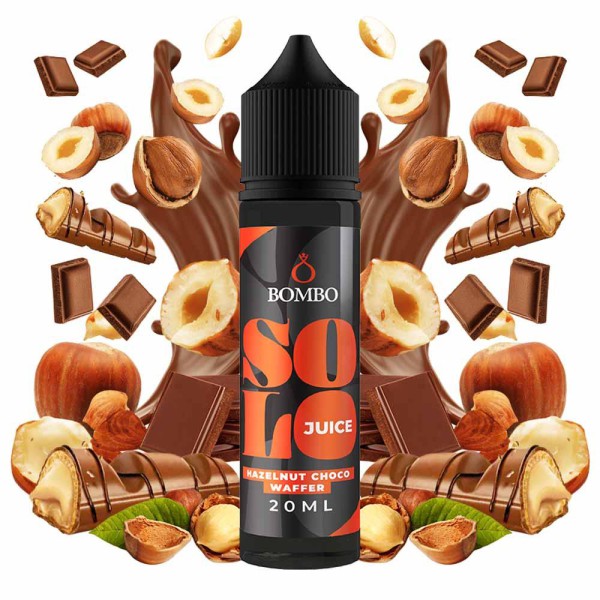 Hazelnut Choco Waffer Solo Juice Bombo Flavorshot 20ml/60ml