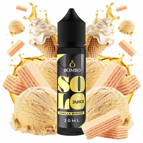 Vanilla Biscuit Solo Juice Bombo Flavorshot 20ml/60ml