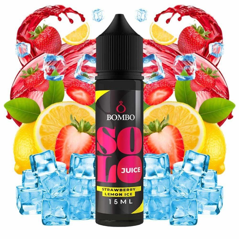 Strawberry Lemon Ice Solo Juice Bombo Flavorshot 15ml/60ml