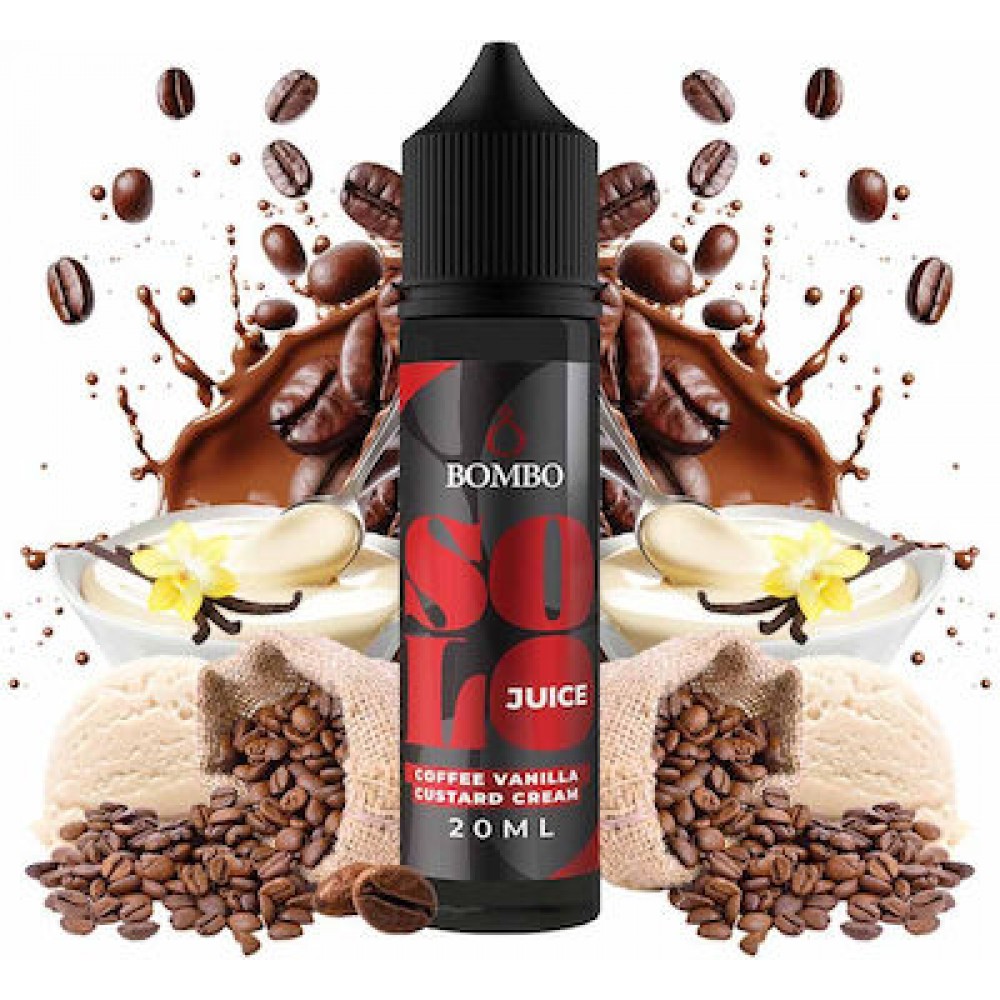 Coffee Vanilla Custard Cream Solo Juice Bombo Flavorshot 20ml/60ml Flavorshots