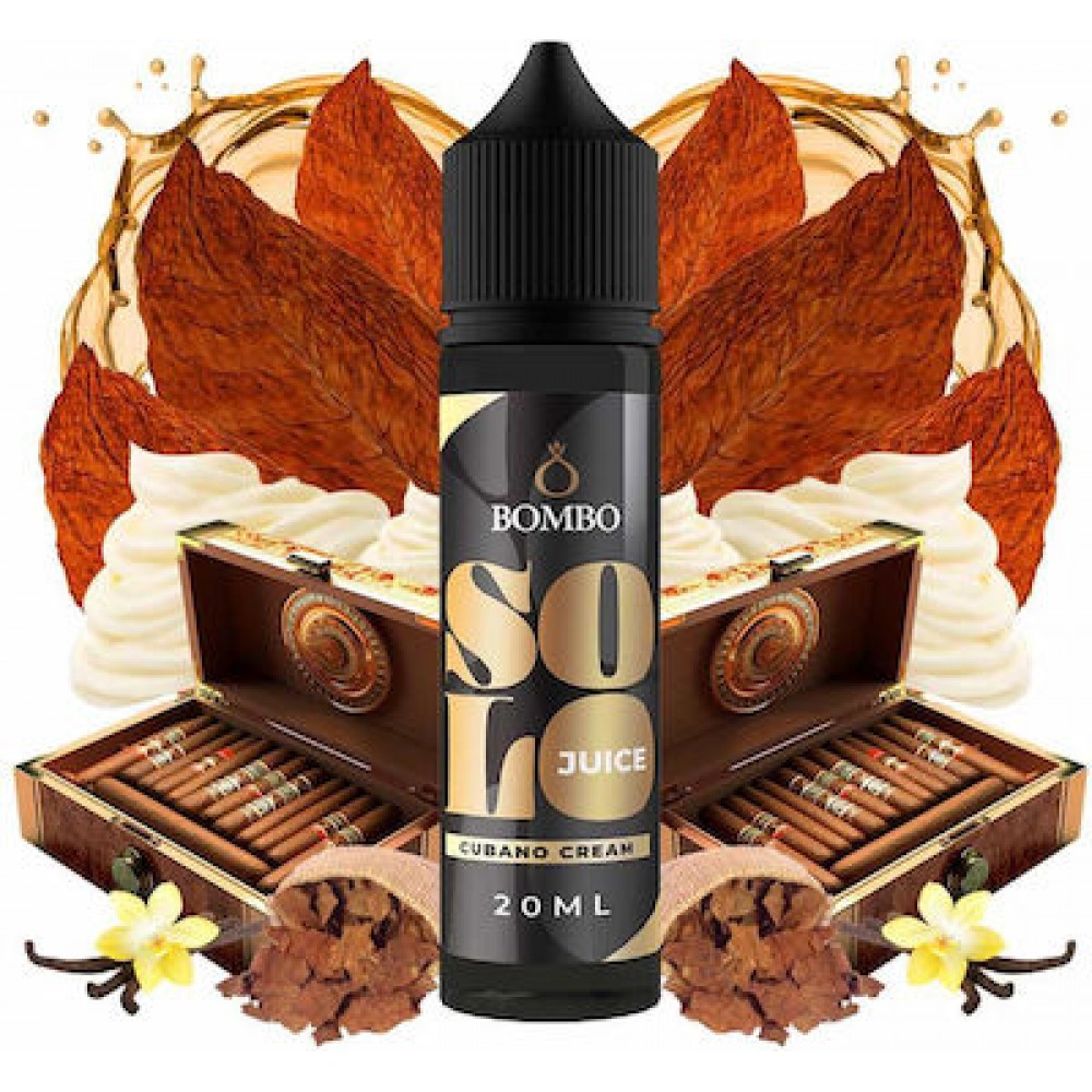 Cubano Cream Solo Juice Bombo Flavorshot 20ml/60ml Flavorshots