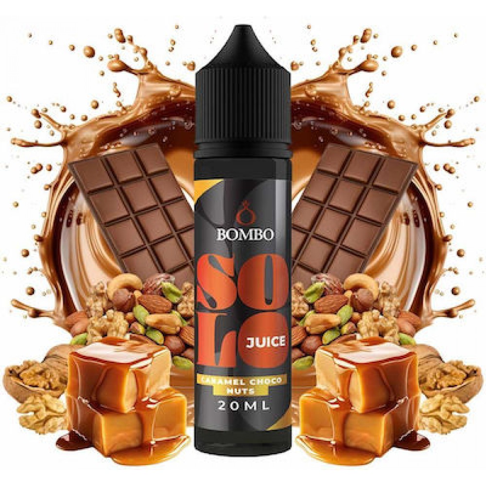 Caramel Choco Nuts Solo Juice Bombo Flavorshot 20ml/60ml Flavorshots