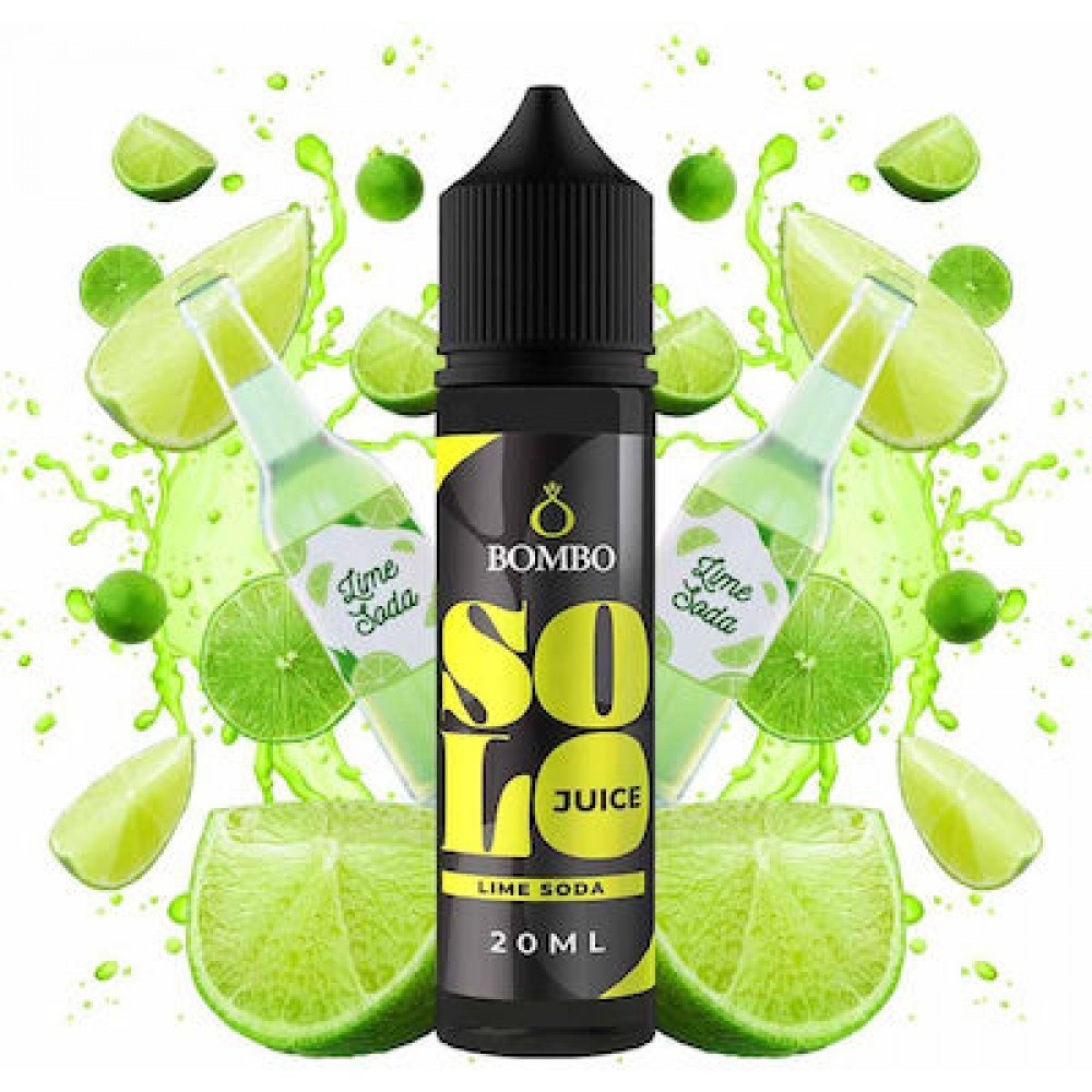 Lime Soda Solo Juice Bombo Flavorshot 20ml/60ml Flavorshots