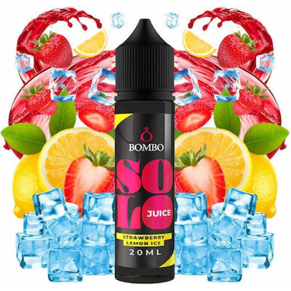 Strawberry Lemon Ice Solo Juice Bombo Flavorshot 20ml/60ml Flavorshots