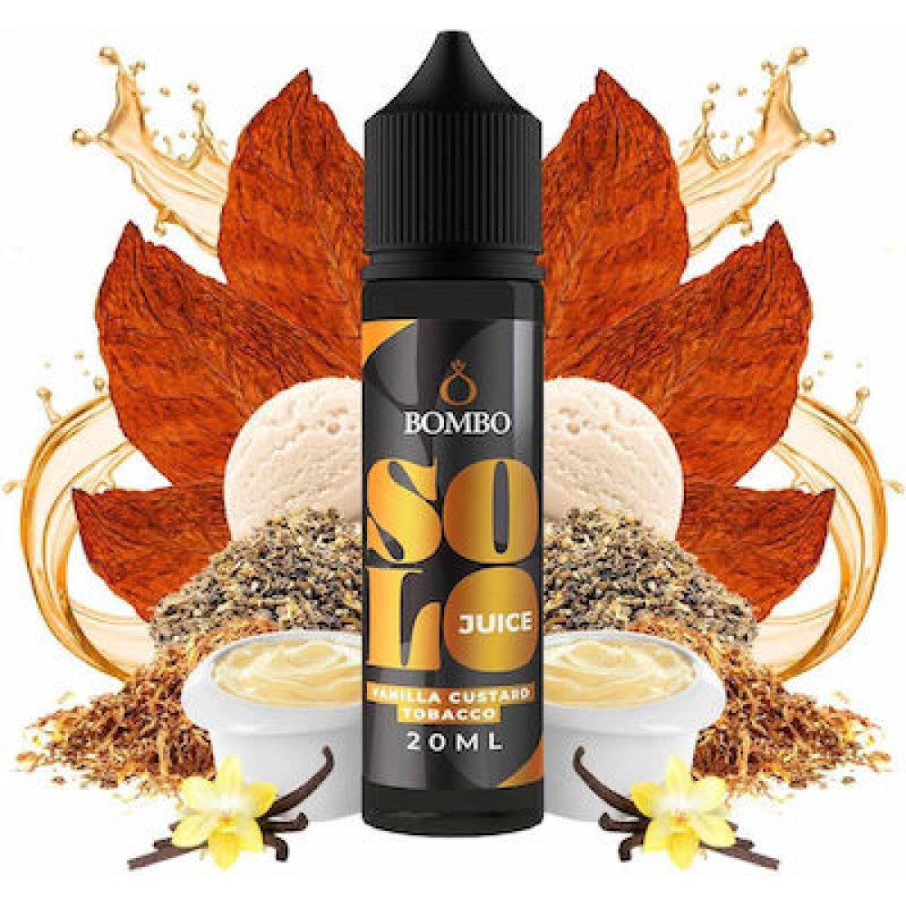 Vanilla Custard Tobacco Solo Juice Bombo Flavorshot 20ml/60ml Flavorshots
