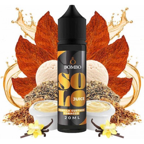 Vanilla Custard Tobacco Solo Juice Bombo Flavorshot 20ml/60ml