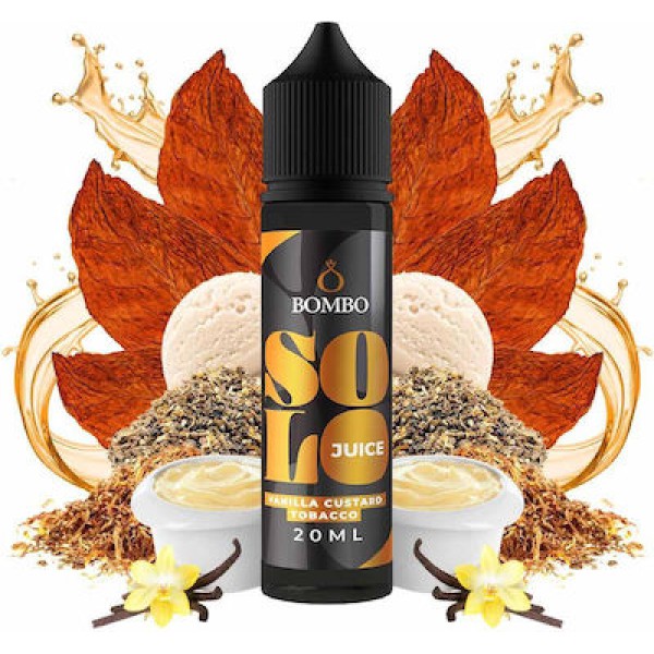 Vanilla Custard Tobacco Solo Juice Bombo Flavorshot 20ml/60ml