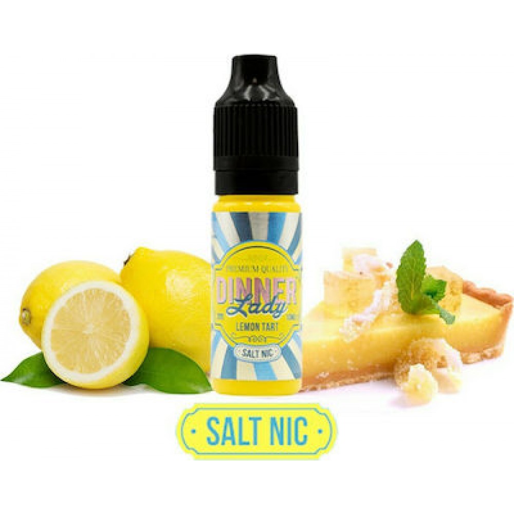Dinner Lady Salt Lemon Tart 10mg 10ml Υγρά Αναπλήρωσης