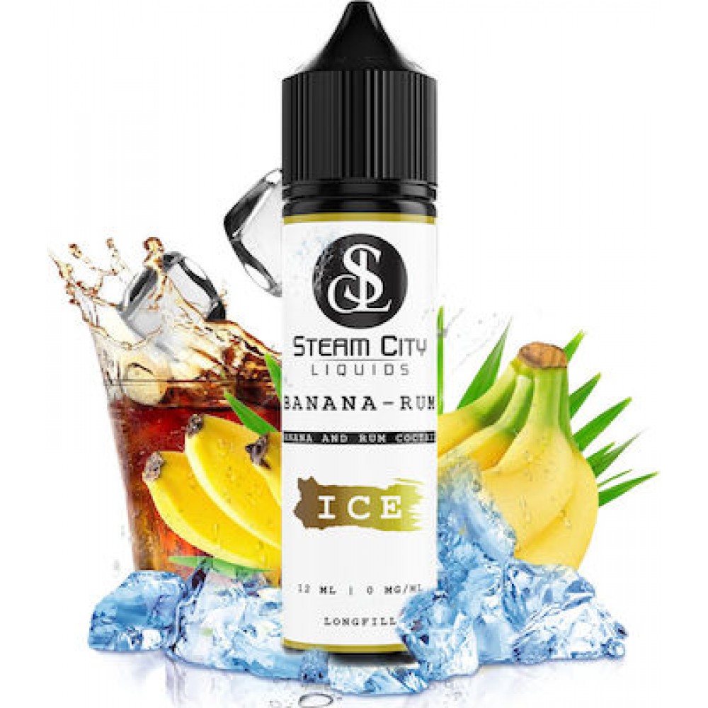 Banana Rum ICE Steam City Flavor Shot 12ml/60ml Flavorshots
