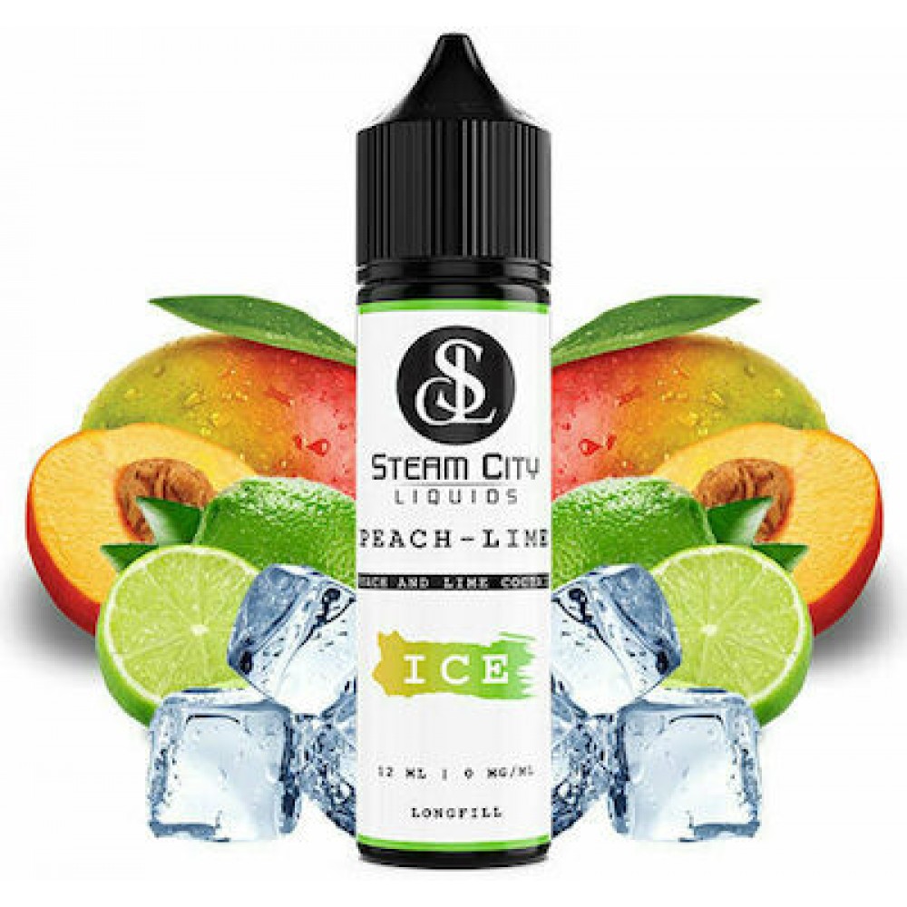 Peach Lime Ice Steam City Flavor Shot 12ml/60ml Flavorshots