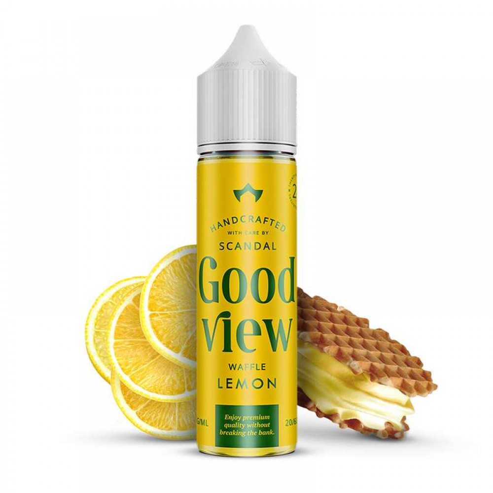 Waffle Lemon 20/60ML Good View by Scandal Flavors Flavorshots